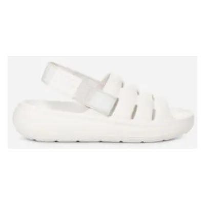 UGG Sport Yeah Slide pour Femme in Bright White, Taille