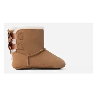 UGG Bottine Bailey Bow pour Grand Enfant in Brown, Taille 16, Daim