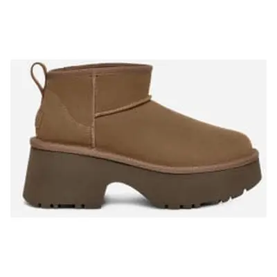 UGG Botte Classic Ultra Mini New Heights in Hickory, Taille 42, Daim