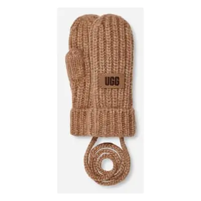 UGG Moufle épaisse in Beige, Taille O/S, Laine