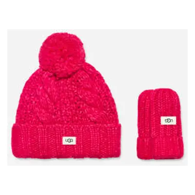 UGG Ensemble en maille enfant in Cerise, Taille