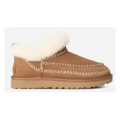 UGG Botte Classic Ultra Mini Alpine in Brown, Taille 36, Cuir