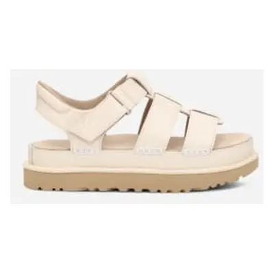 Sandale à lanière UGG Goldenstar pour femme | UGG UE in White, Taille 42, Daim