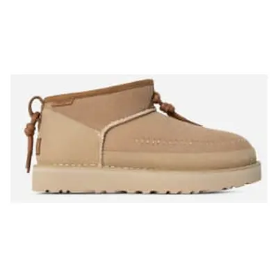 Botte UGG Classic Ultra Mini Crafted Regenerate pour femme | UGG UE in Beige, Taille 43, Daim