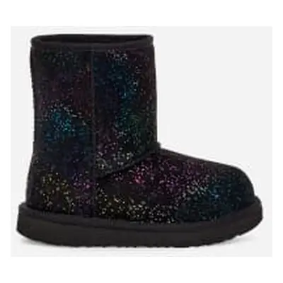 UGG Botte Classic II Shimmer Sky in Black/Rainbow Metallic, Taille 22, Daim