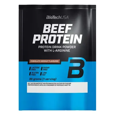 BioTech USA Beef Protein g chocolat et noix de coco