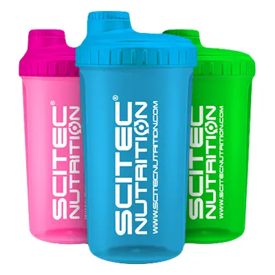 Scitec Nutrition Neon Shaker ml rose avec blanc