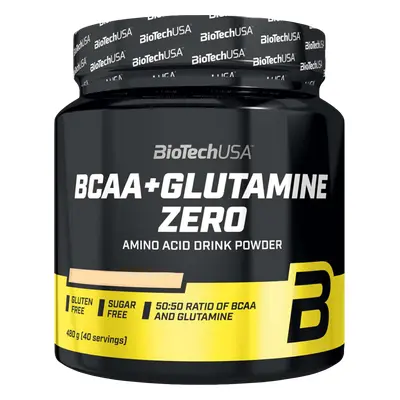 BioTech USA BCAA + Glutamine Zero g citron