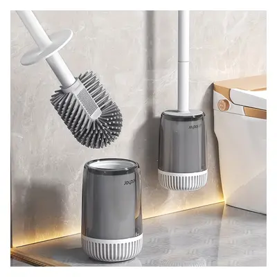 TEMU Brosse de toilette en plastique souple Joyoas avec plusieurs - Réutilisable, fixée au mur, 