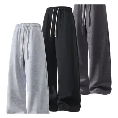 Lot de Joggers Décontractés pour Hommes - , Tissu Extensible avec Taille à Cordon & Double Poche