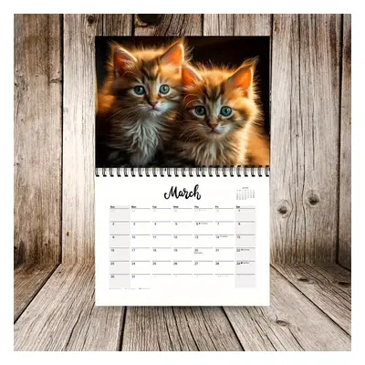 [Meilleur Classement] Nouveau Calendrier 12 , Calendrier de de Chaton Mignon