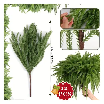 [Meilleur Classement] 6/12pcs de Pin de , d'Arbre de Artificielles en Pin de Loisirs DIY, d'Imit