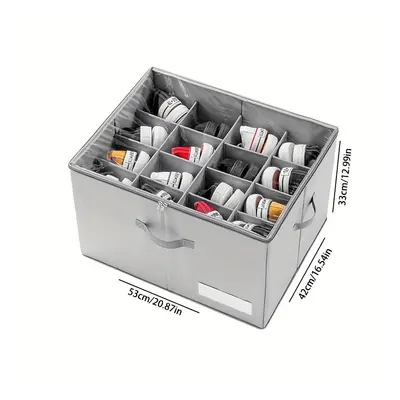 Organisateur de chaussures paires, de rangement de chaussures en toile pliables transparents ave