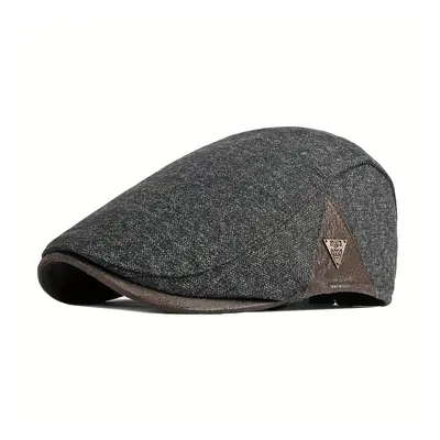 TEMU de d' hommes, rétro, casquette de gavroche à chevrons, casquette de , ajustable peintre, Ga