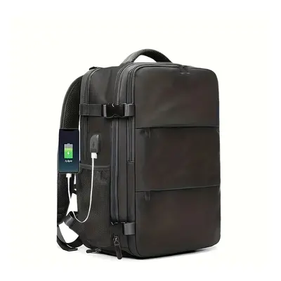 Sac à dos de voyage grande capacité multifonctionnel avec port de charge USB, sac pour ordinateu