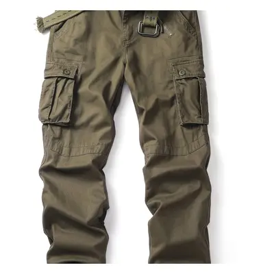 Pantalons cargo pour hommes, parfaits pour la randonnée en plein air, avec de multiples poches p