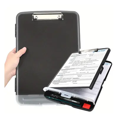 TEMU Presse-papiers 1pc Avec Rangement, Presse-papiers D'allaitement de Grande Capacité Avec Cli