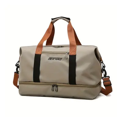 Sac De Voyage Léger À Grande , Sac De Sport Polyvalent Avec Compartiment À Chaussures