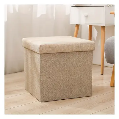 TEMU 1pc Tabouret De Rangement Pliant, Tabouret Carré Pour Changer De Chaussures, Tabouret Pour 