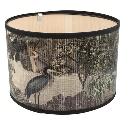 1pc abat-jour en bambou motif plantes vertes lustre abat-jour de lampe de style japonais abat-jo