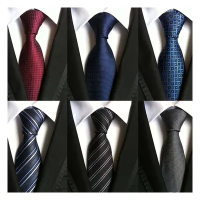 TEMU cravates pour hommes, couleurs assorties, tenue de bureau, , décontractée, mariage, cravate