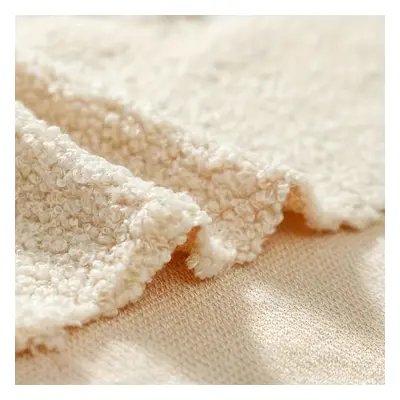 TEMU 1pc Nouveau Boucle Teddy en Fausse Fourrure Tissu 20x63 Pouces Convient pour Tous les Faits