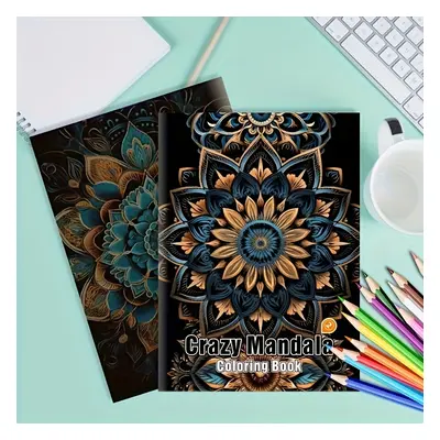 TEMU Livre de Coloriage Mandala pour Adultes & Adolescents - Plus de Mandalas Magnifiques, Relax