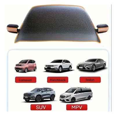 TEMU Housse de protection magnétique pour pare-brise de voiture - Protection toutes avec système