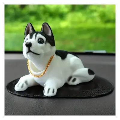 TEMU Décoration de de Bord de Voiture Chien Mignon - Figurine en Résine pour Accessoires Intérie