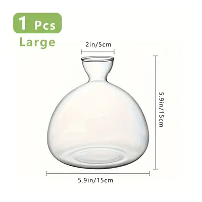 TEMU 1pc Vase Avocat pour la Croissance, Kit de d'Avocat Pot de Fleurs Vase en Verre pour Plante