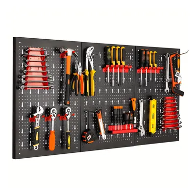 TEMU Porte-outils pour panneau perforé, mur d'outils en métal, pièces, panneau perforé extensibl