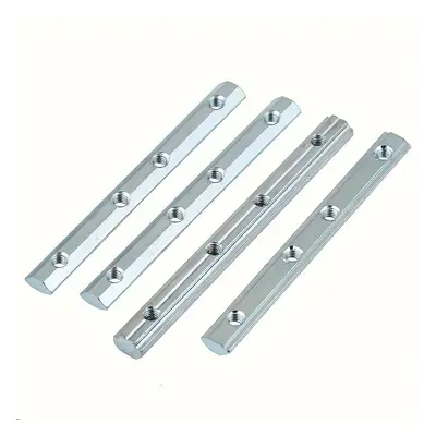 TEMU 4pcs Connecteur de support en aluminium avec vis M5 pour profilé en aluminium de série stan