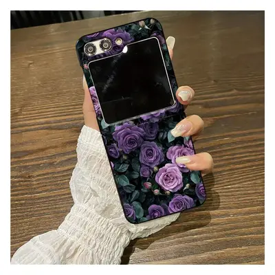 TEMU Coque de Protection pour Samsung 5 , Couverture Souple de Haute Qualité Antichoc avec Fleur