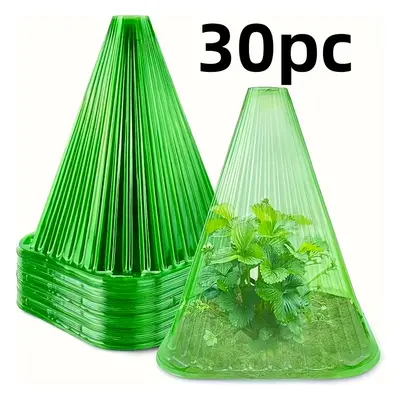 TEMU 30pcs Couvertures de plantes réutilisables - Protège contre les oiseaux, le gel et les - Id