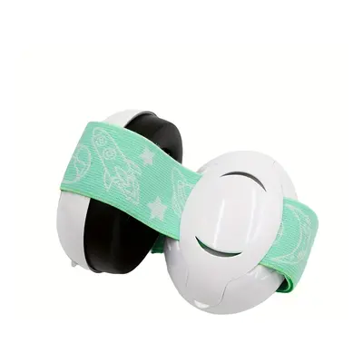 TEMU 1x Cache-oreilles Réglables Anti-bruit pour Chiens & Chats - Vert avec Design Étoiles & , I