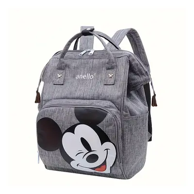 TEMU 1pc de sac à dos élégant sur le thème de Disney, grand sac de voyage multi-poches en polyes