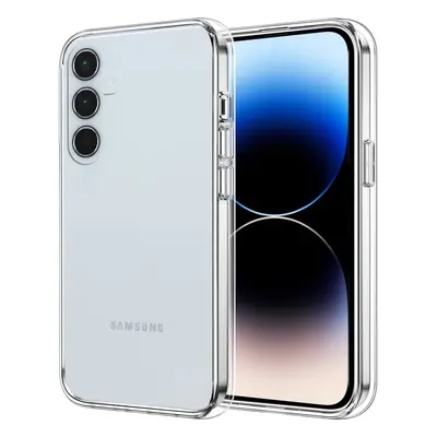 TEMU Coque pour Téléphone Portable Samsung A55 5G, Peau en Silicone TPU de Haute Qualité Anti-ch