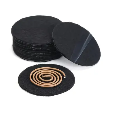 TEMU Lot de Tapis Brûleurs Ignifuges - Nappes Résistantes à Noires pour Parfum Maison, Isolation