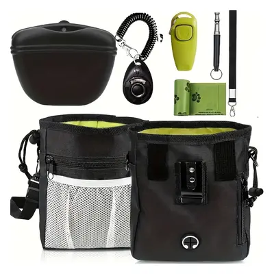 TEMU Kit d'Entraînement pour Chien 1pc avec Sac Banane, Sifflet Clicker 2-en-1, Sifflet Silencie