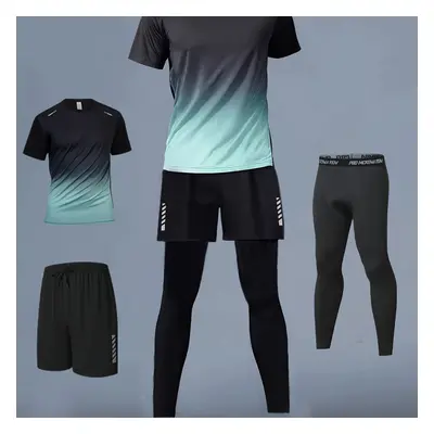 TEMU Ensemble Sportif Pièces pour Hommes à Dégradé