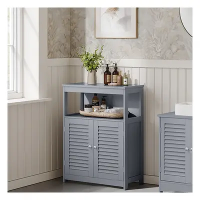 TEMU VASAGLE Meuble de Salle de Bain, Meuble de Rangement, Placard de Cuisine, Armoire, avec Com