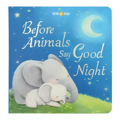 TEMU AVANT QUE LES ANIMAUX DISENT BONNE NUIT Livre-Tableau de Contes de Nuit pour Enfants, Illus