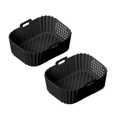 TEMU Ensemble de revêtements en silicone conçus pour les friteuses à air double panier SL401/DZ2