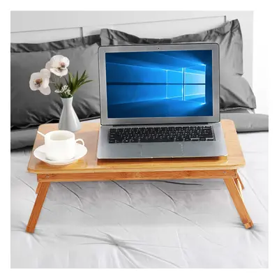 TEMU Table pliante pour ordinateur portable, table pliante en bambou, * * 30cm