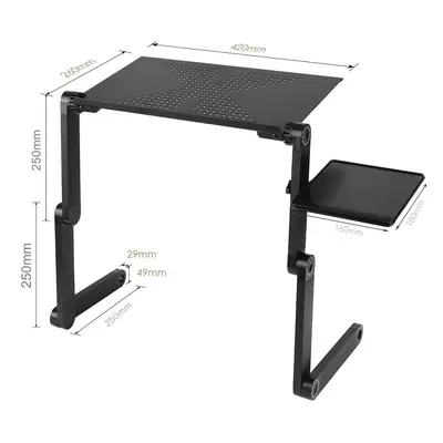 TEMU Lap Desks Plateau,Table de Lit, Petite Table pour Ordinateur pour Lit,Support pc Portable,F