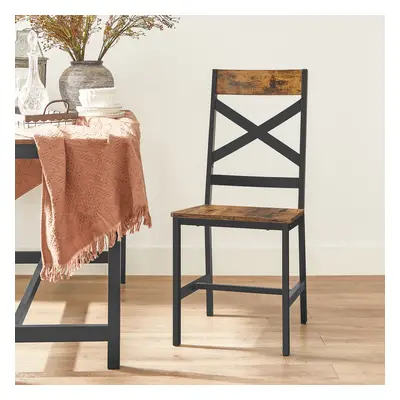 TEMU Chaises de Salle à Manger, Lot de 2, Sièges de Cuisine, Cadre en Acier, Ergonomique, Style 