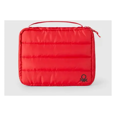 Benetton, Sacoche Pour Tablette Et Accessoires, size OS, Rouge, Femme