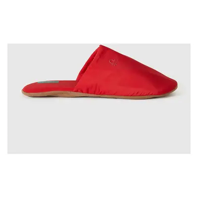 Benetton, Chaussons Avec Pochette, size 46-47, Rouge, Femme