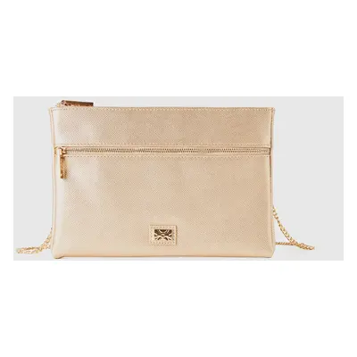 Benetton, Pochette À Bandoulière, size OS, Or, Femme