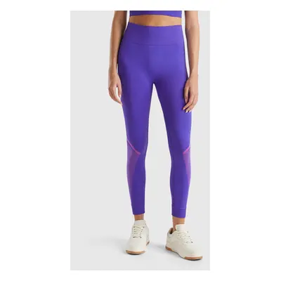 Benetton, Legging De Sport Sans Coutures, size S, Violet, Femme